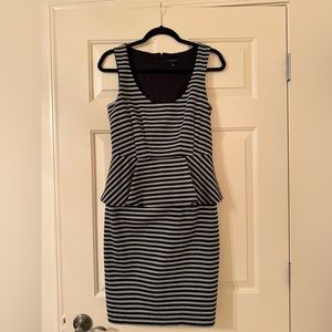 Ann Taylor Striped Dress, Size 4